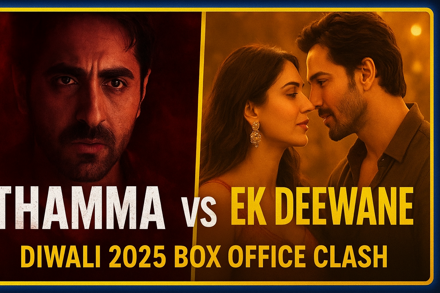 Diwali 2025 Box Office: Ayushmann Khurrana and Rashmika Mandanna's 'Thamma' Dominates Festive Weekend